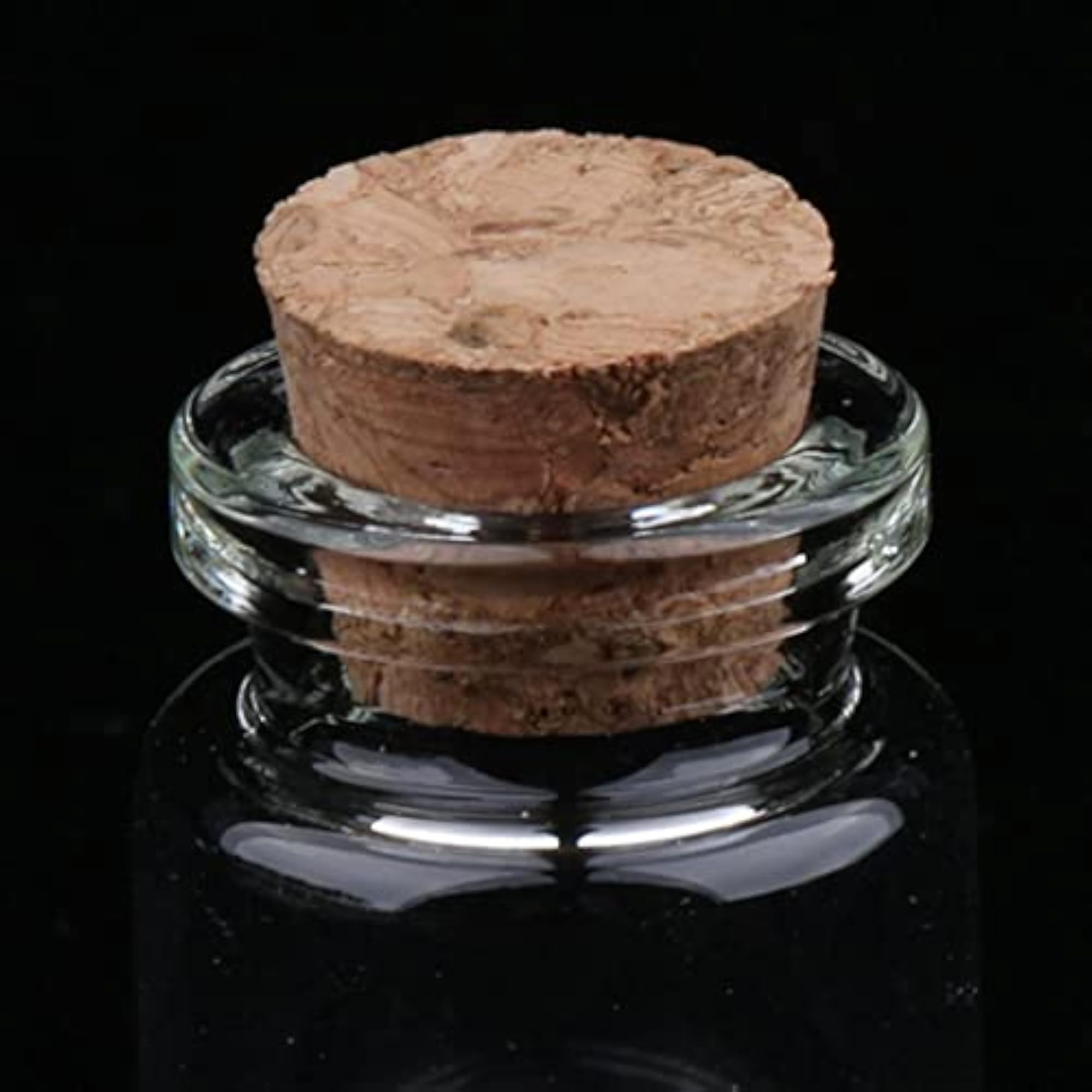 20 Pieces 5ML Cork Glass Jars Vials Drift Bottles